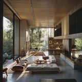 Lichtdurchflutete Küche