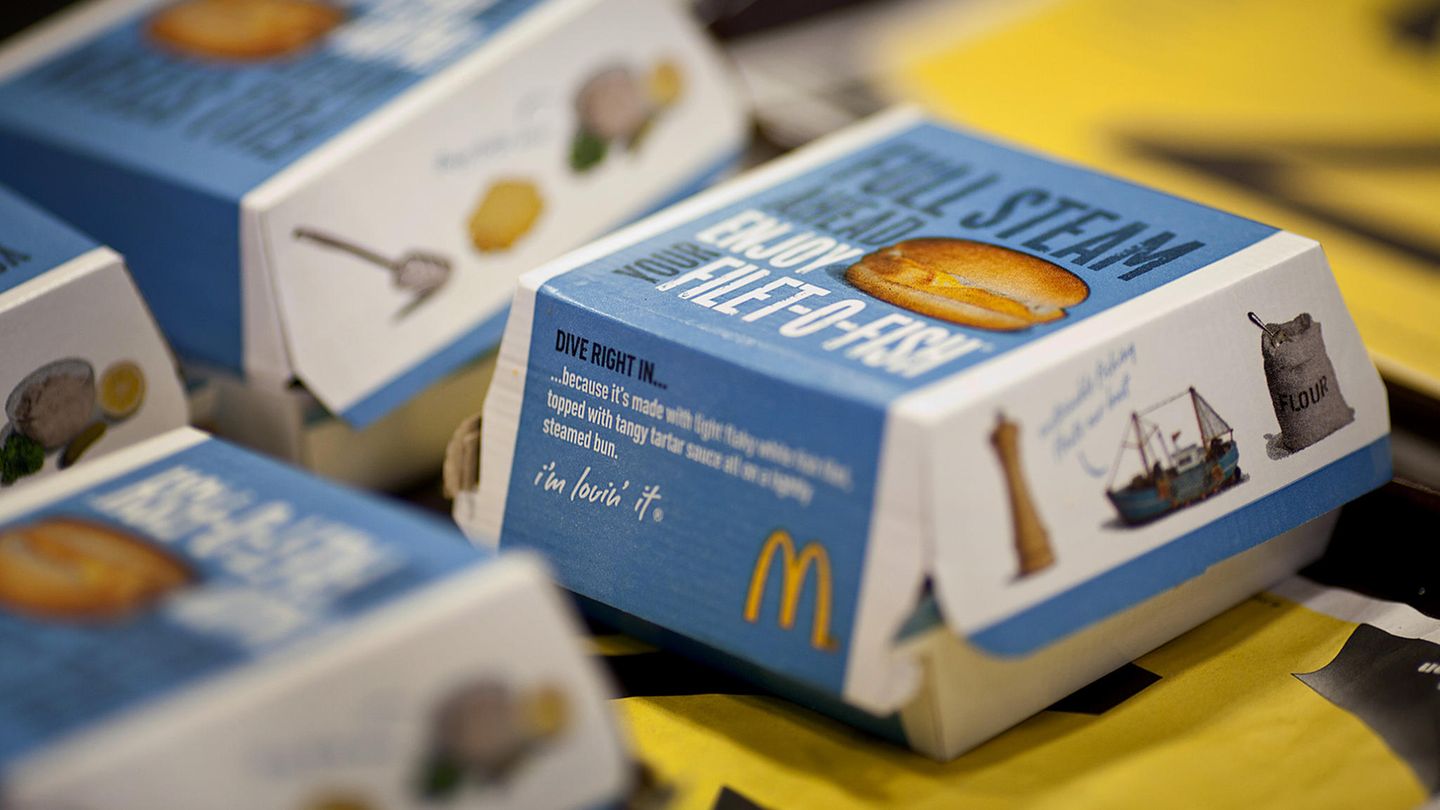 Filet-o-Fish in der Schachtel Filet-o-Fish in der Schachtel
