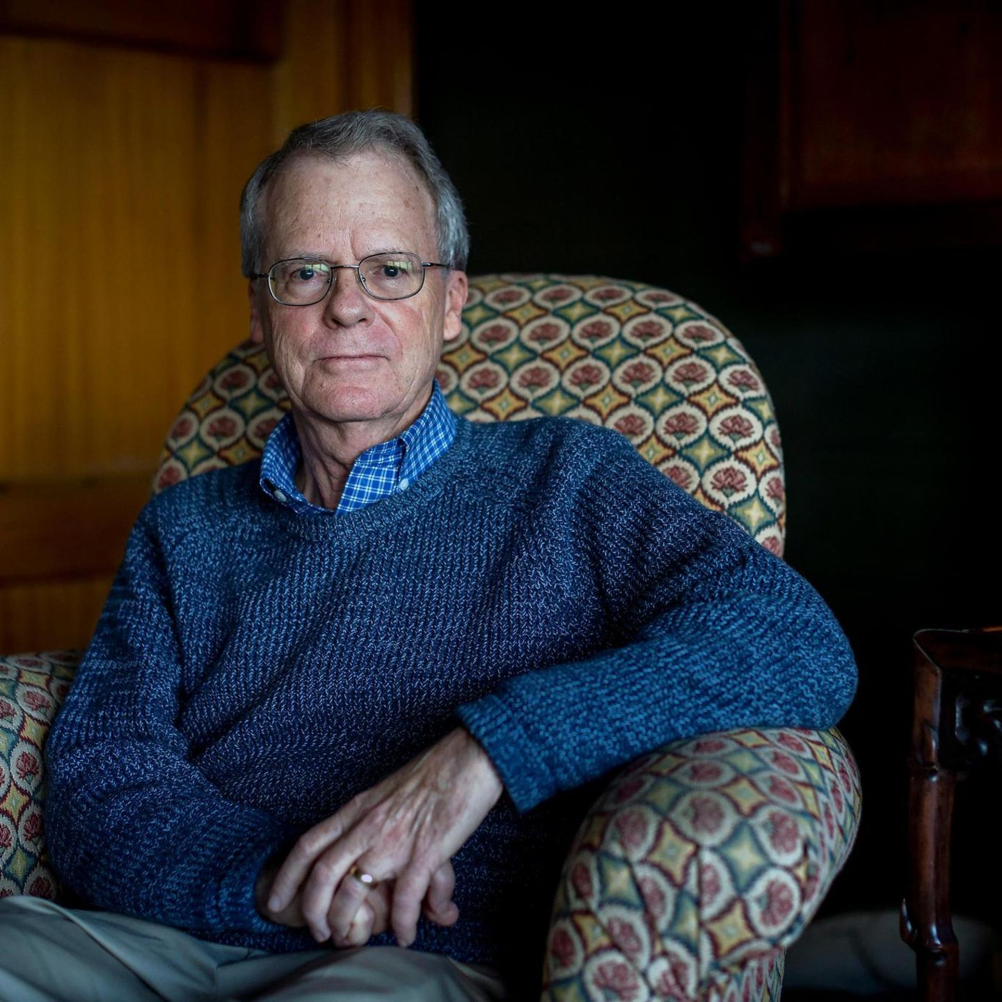 Portrait von Daniel Gibbs, einem Neurologen mit Alzheimer