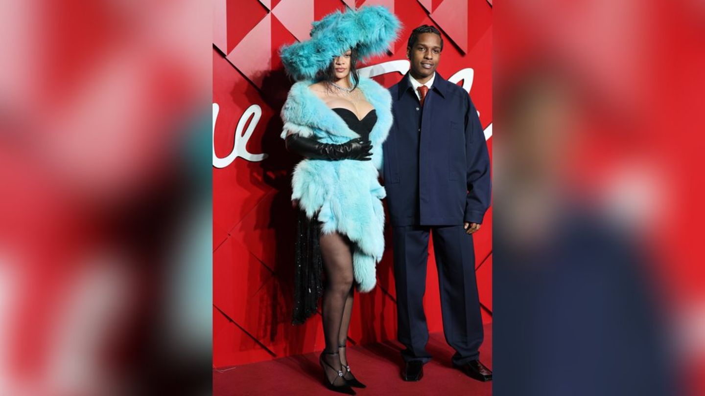 British Fashion Awards: Rihanna und A$AP Rocky sind ein Hingucker