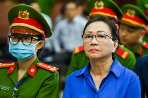 Truong My Lan was found guilty of embezzling billions of dollars