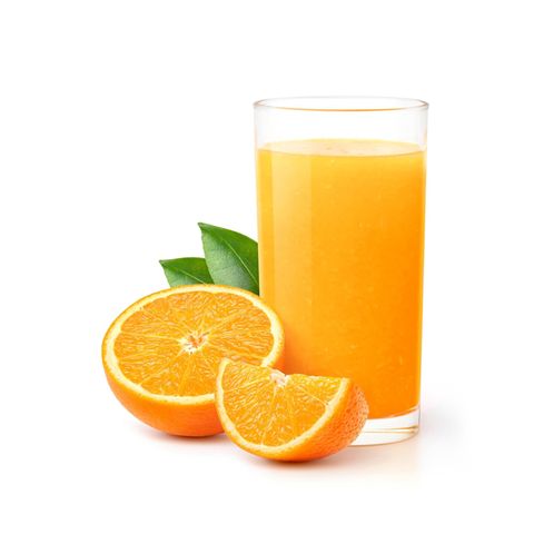 Glas Orangensaft