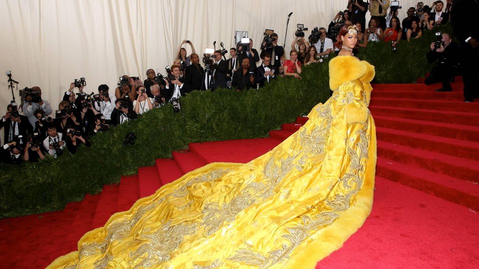 Rihanna bei der Met-Gala 2015