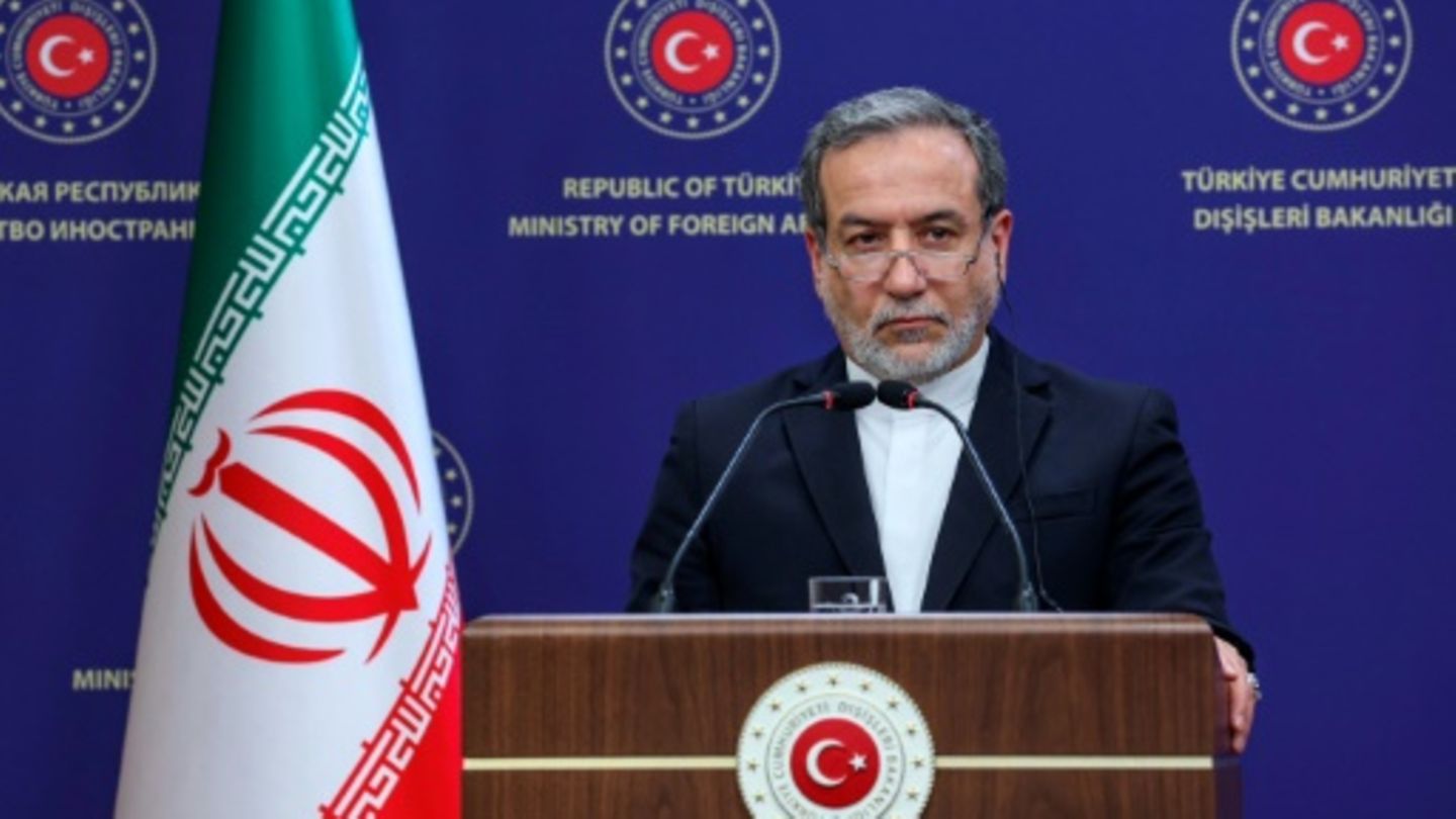 Abbas Araghtschi am 2. Dezember in Ankara