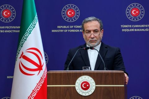 Abbas Araghtschi am 2. Dezember in Ankara