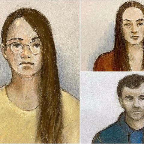 The spy ring that worked for Jan Marsalek: Bulgarian Vanya Gaberova, Katrin Ivanova and Tihomir Ivanchev are sitting in the "Old Bailey" on the dock