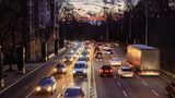 Innerstädtischer Verkehr in Stuttgart