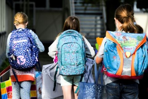 Schulkinder in Berlin