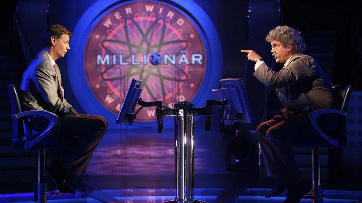 Knallhart nachjefracht Kerkeling als Horst Schlämmer bei "Wer wird Millionär?"