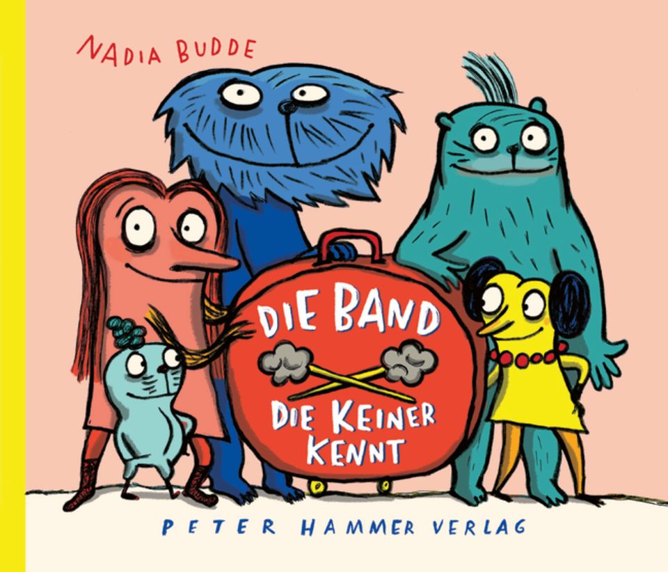 Für alle Altersklassen: "Die Band, die keiner kennt" von Nadia Budde (Autorin und Illustratorin), ab 4 Jahren, Peter Hammer Verlag, gebunden, 32 Seiten, 16 Euro. "Die Band, die keiner kennt" von Nadia Budde (Autorin und Illustratorin), ab 4 Jahren, Peter Hammer Verlag, gebunden, 32 Seiten, 16 Euro.