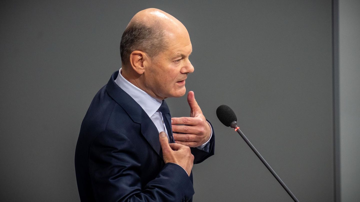 Olaf Scholz in the Bundestag: This man only knows attacks