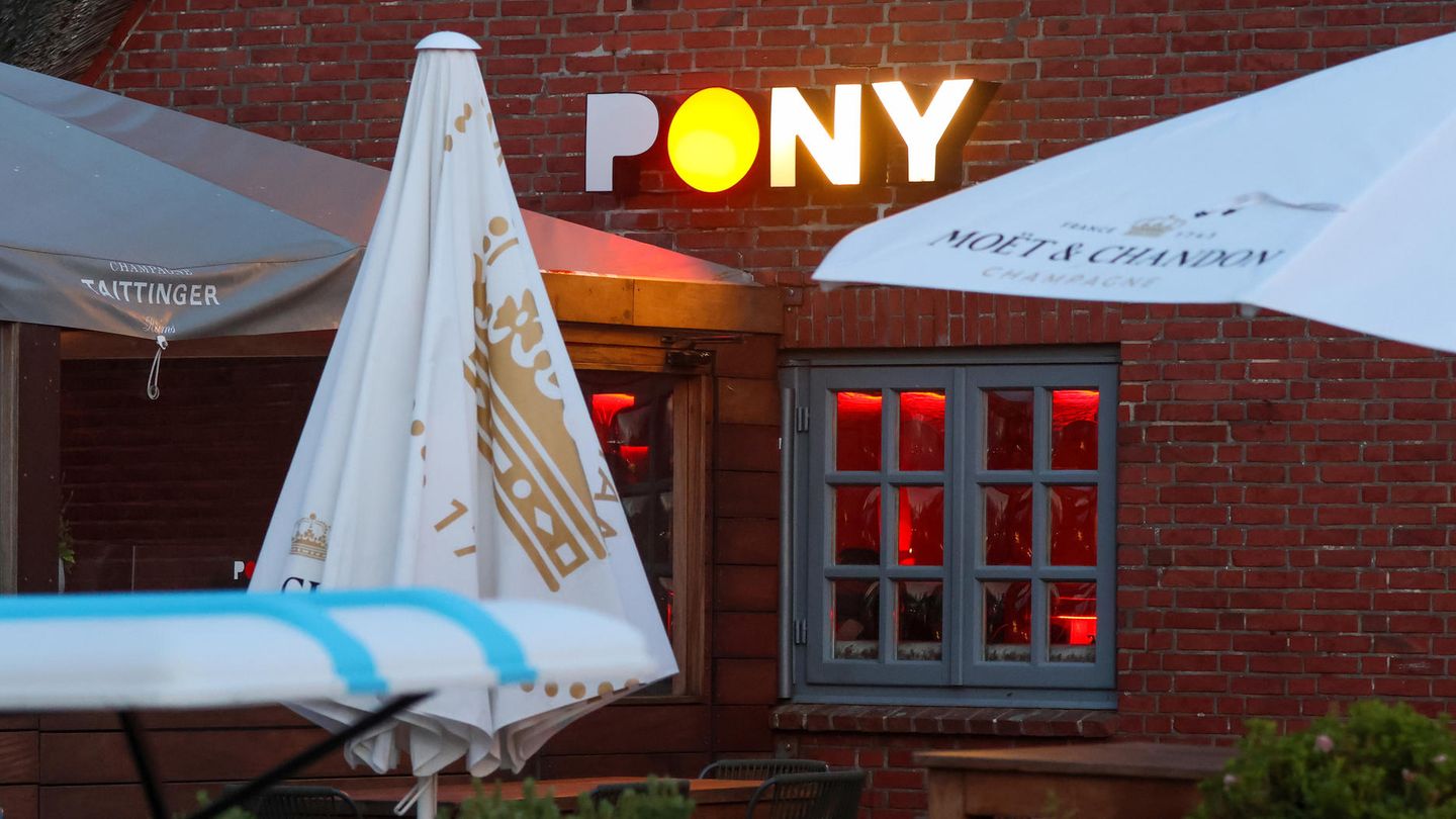 Die Terrasse der Pony-Bar in Kampen auf Sylt