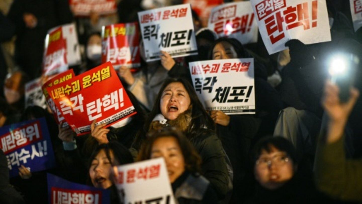 Demonstration in Seoul
