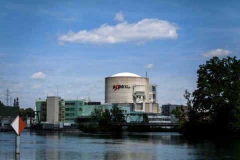 Kernkraftwerk bei Beznau