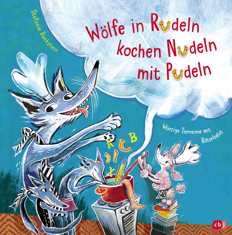 Cover "Wölfe in Rudeln kochen Nudeln mit Pudeln" Cover "Wölfe in Rudeln kochen Nudeln mit Pudeln"