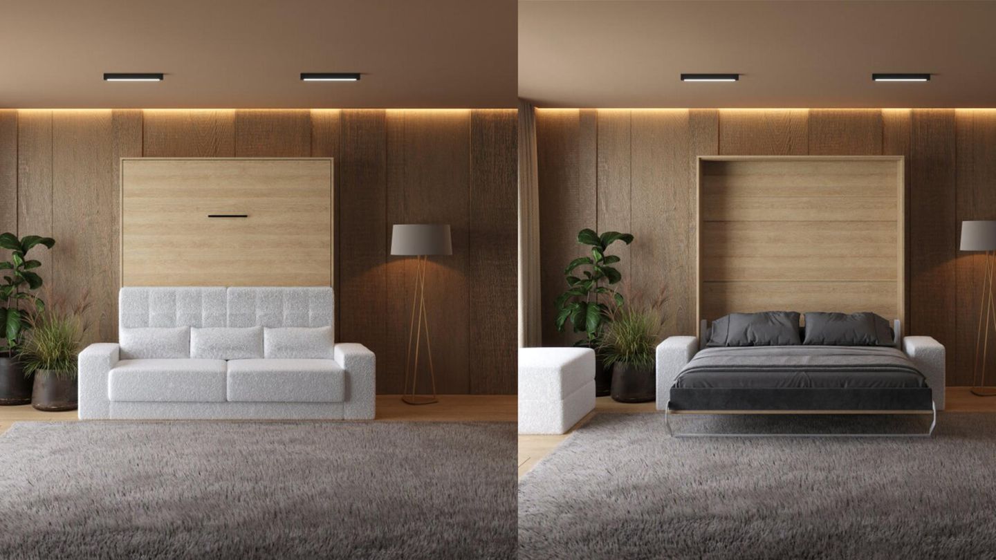Schrankbett nach Maß  Wer sein Schrankbett auf seine individuellen Raumanforderungen anpassen möchte, der ist bei Anbietern wie Smartbett richtig. Doppelbetten, Einzelbetten in Schränken oder Sideboards in zahlreichen Formen, Materialien und Farben. 
