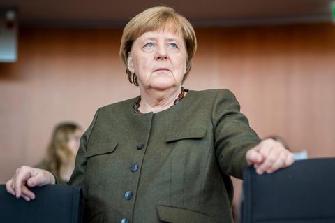 Angela Merkel am Donnerstag im Untersuchungsauschuss
