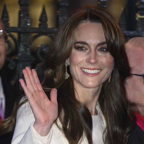 Prinzessin Kate Prinzessin Kate teil Zeichnung für den Weihnachtsgottesdienst in der Westminster Abbey.