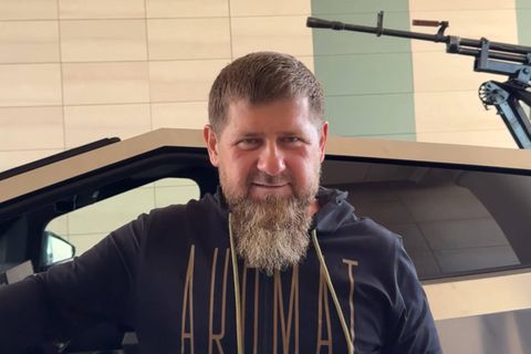 Ramsan Kadyrow Tesla Cybertruck