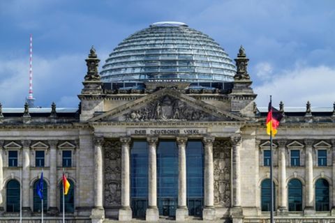 Reichstagsgebäude in Berlin