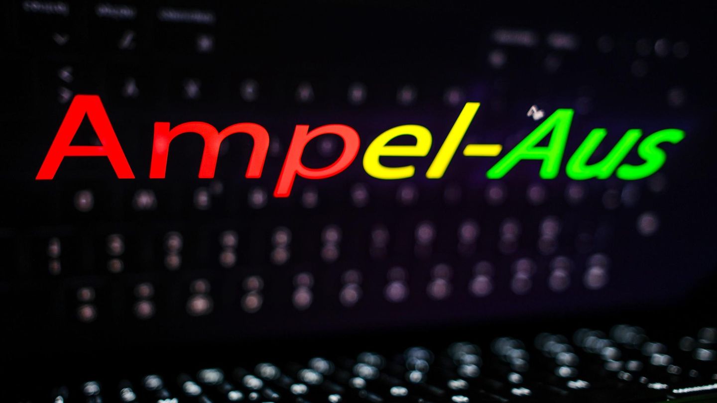 "Ampel-Aus" ist das Wort des Jahres 2024