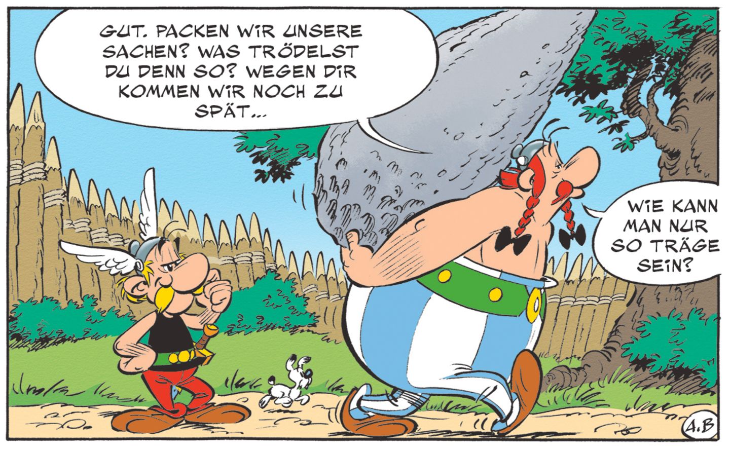 Neues Asterix-Abenteuer: besser spät als nie