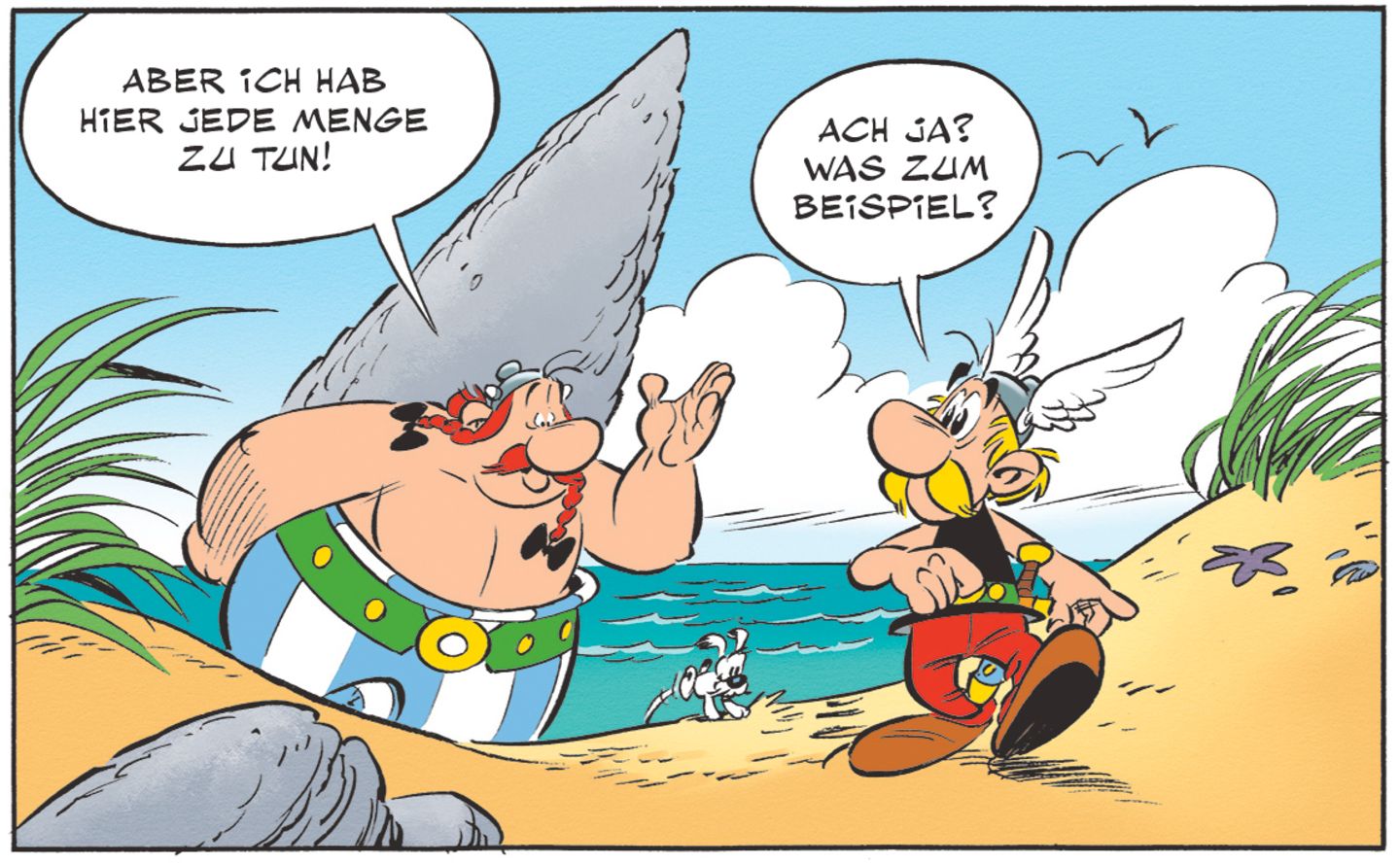 Neues Asterix-Abenteuer: das bisschen Haushalt