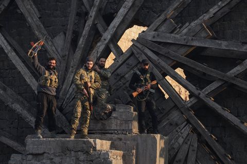 Die islamistischen Rebellen rücken in Syrien derzeit kontinuierlich weiter vor