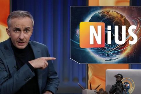 Jan Böhmermann in einer ZDF-Magazin-Royale-Sendung über Nius