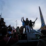 Das Schwert-Monument am Umayyaden-Platz gilt als Symbol der Stadt Damaskus