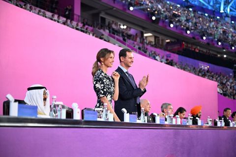 Bashar und Asma al-Assad
