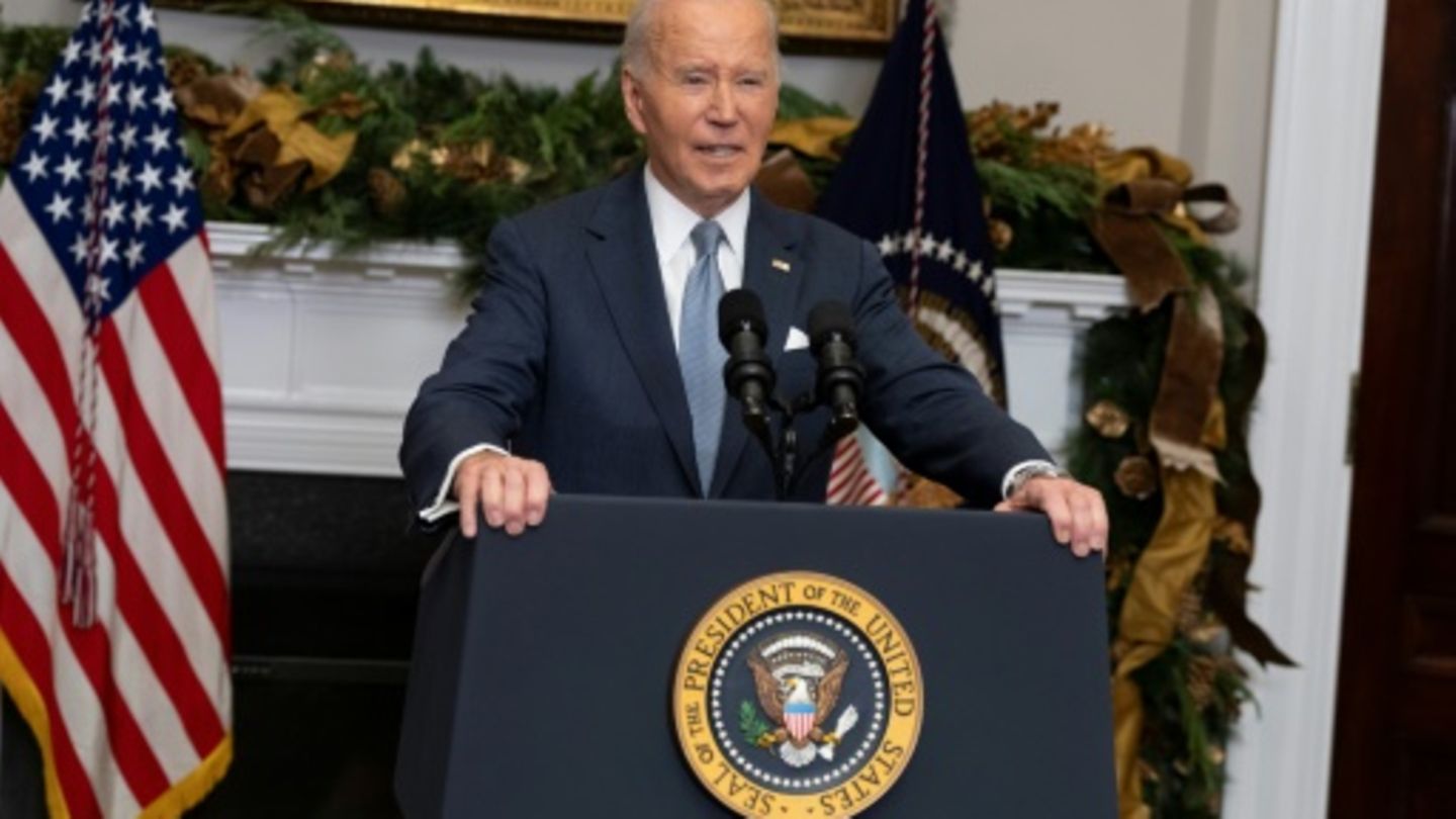 US-Präsident Biden spricht am 8. Dezember in Washington über die Ereignisse in Syrien