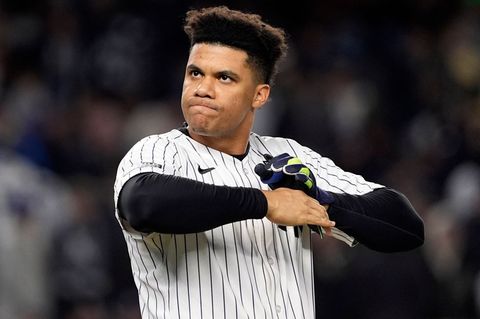 Muss sich um seine Finanzen wohl keine Sorgen machen: Baseball-Profi Juan Soto. (Archivbild) Foto: Godofredo A. Vásquez/AP
