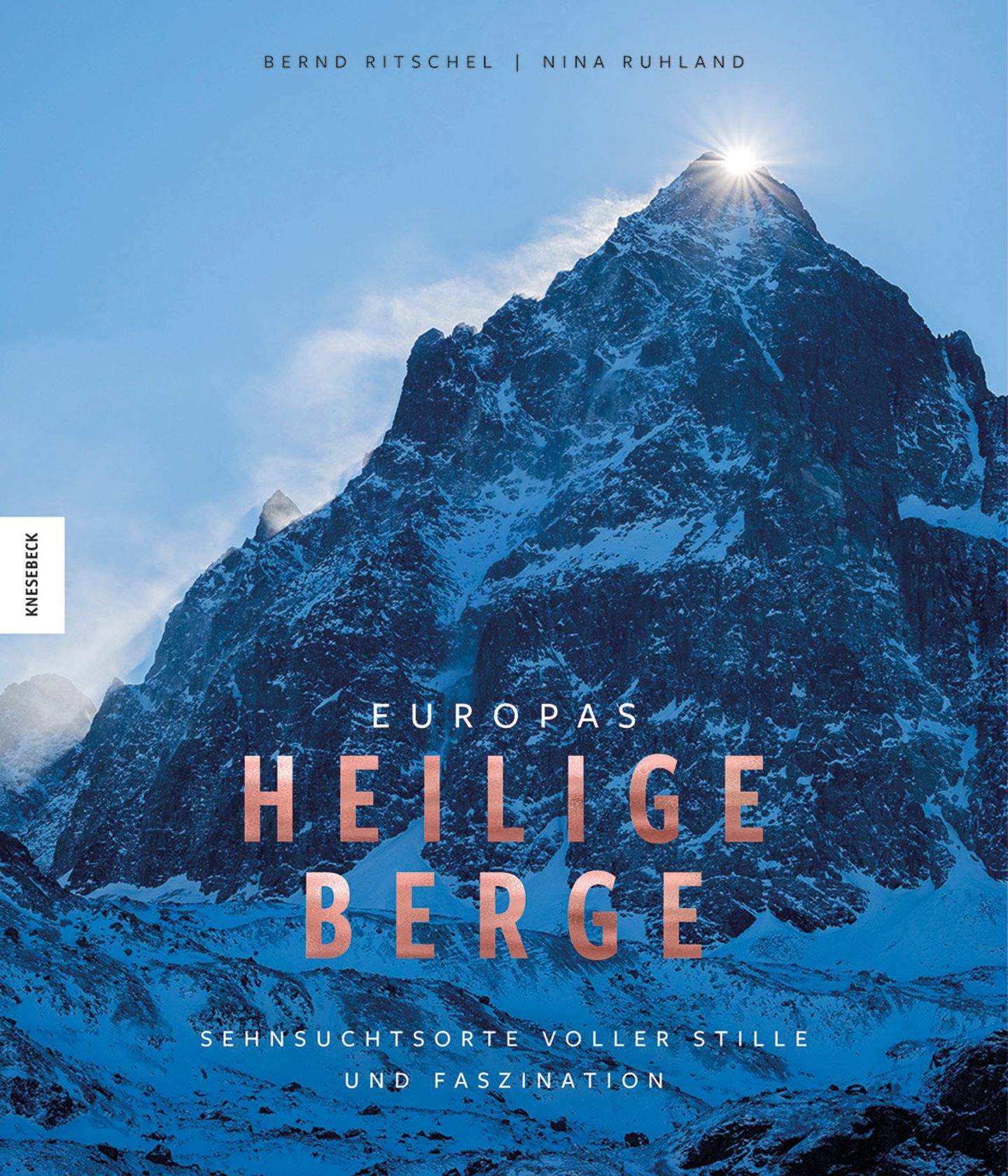 Der Bildband Cover: Europas heilige Berge