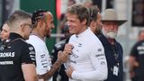 Brad Pitt und Lewis Hamilton