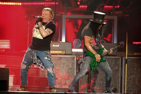 2025 spielen sie in Wacken: Guns N' Roses-Sänger Axl Rose und Gitarrist Slash