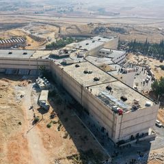 Syrien: Luftaufnahme des Militärgefängnisses Saidnaja