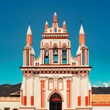LA ASUNCIÓN San Cristóbal de las Casas, Mexiko | um 1904