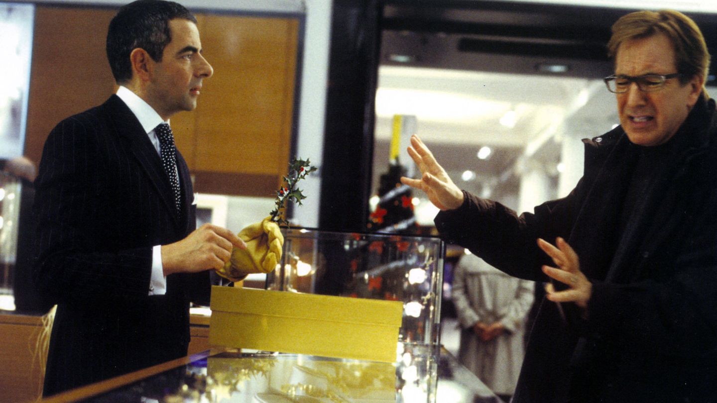 Szene aus Weihnachtsfilm Tatsächlich Liebe