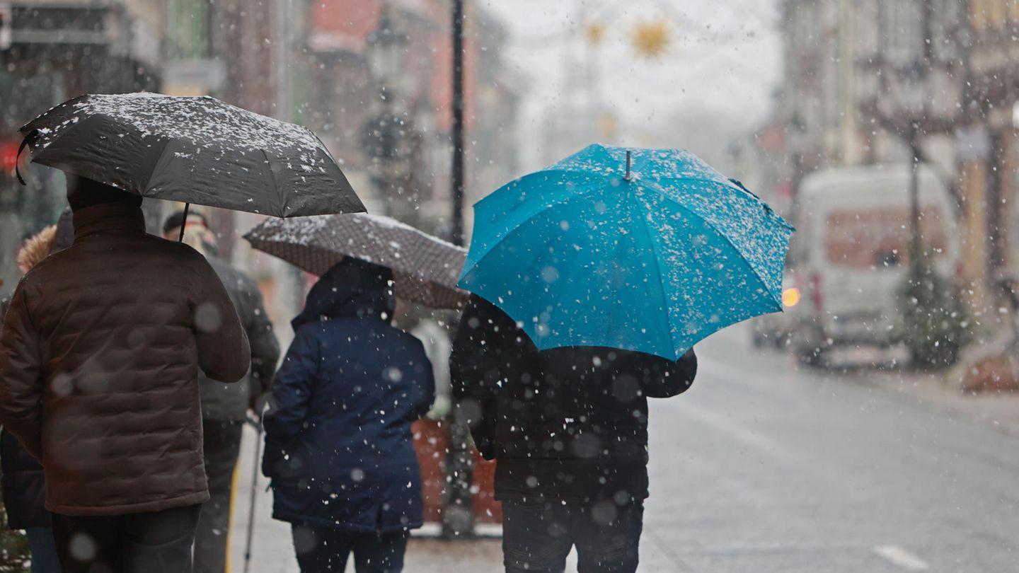 Wetter Schnee Regen