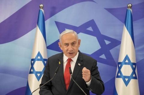Er will keine Ruhe geben, bis die Hamas endgültig zerstört ist: Israels Ministerpräsident Benjamin Netanjahu