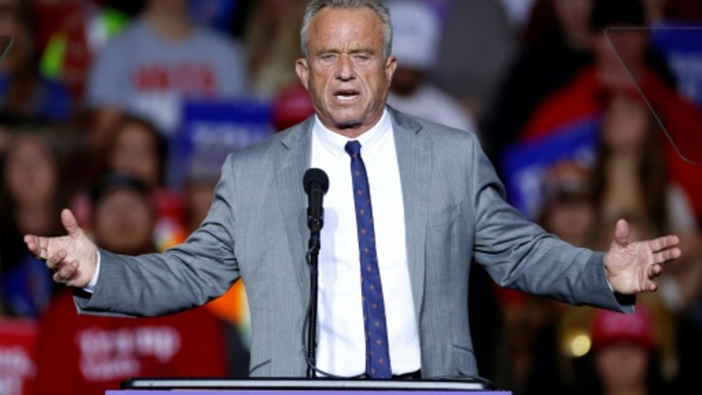 Robert F. Kennedy Jr. bei einem Wahlkampfauftritt