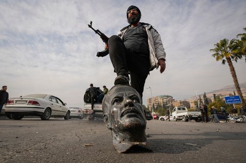Syrien: Kämpfer in Damaskus