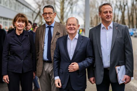 Olaf Scholz bei FORD