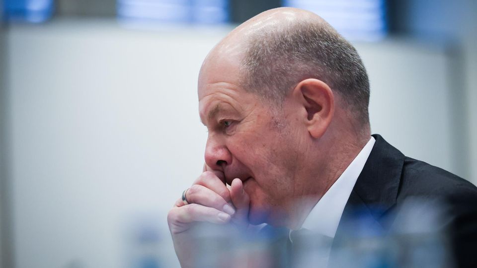 Bundeskanzler Olaf Scholz als Zeuge beim "Cum-Ex"-Untersuchungsausschuss