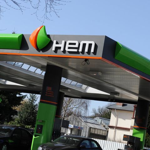 Eine HEM-Tankstelle in Hamburg statt in Berlin