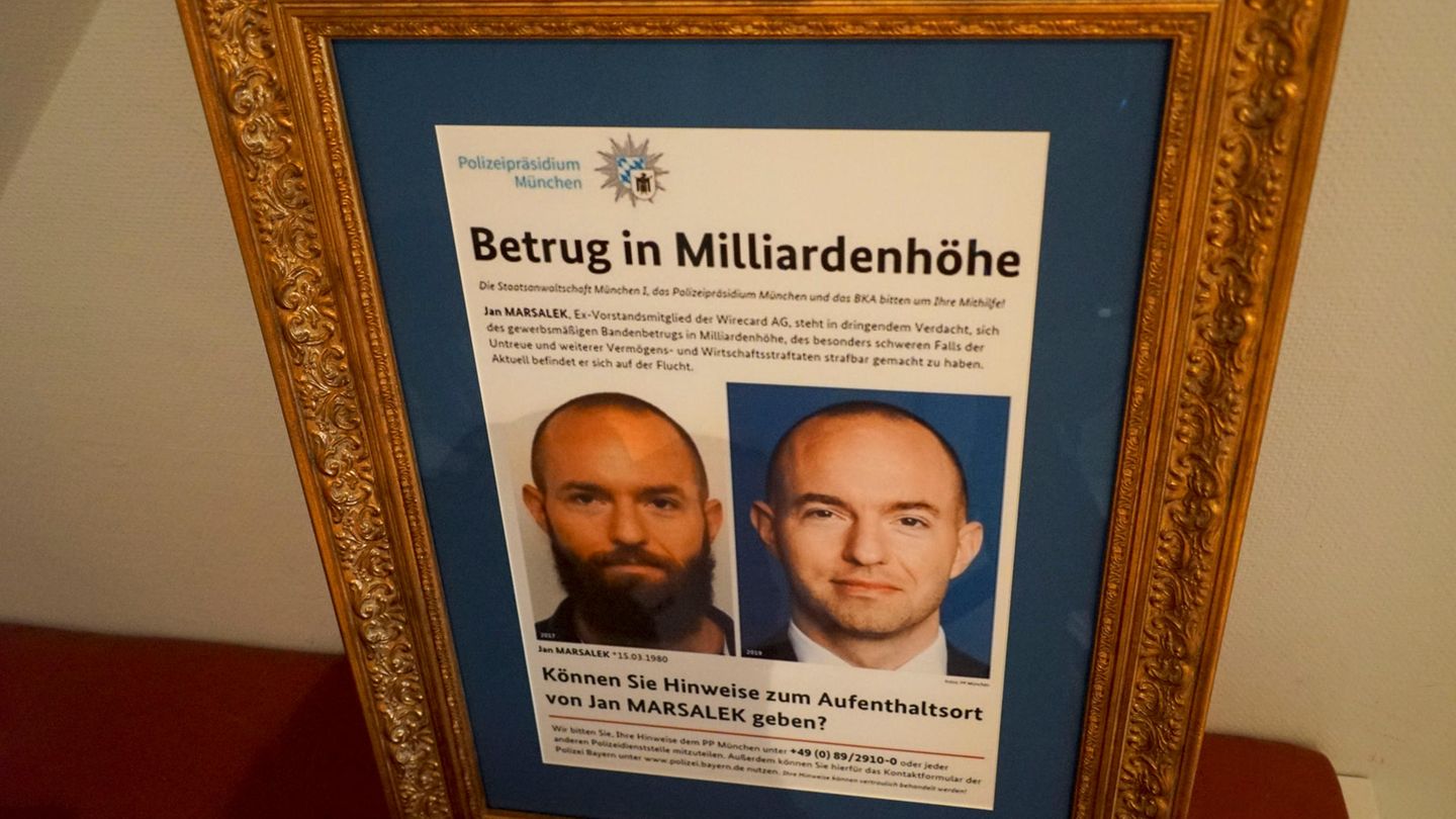 Jan Marsalek auf einem Fahndungsfoto