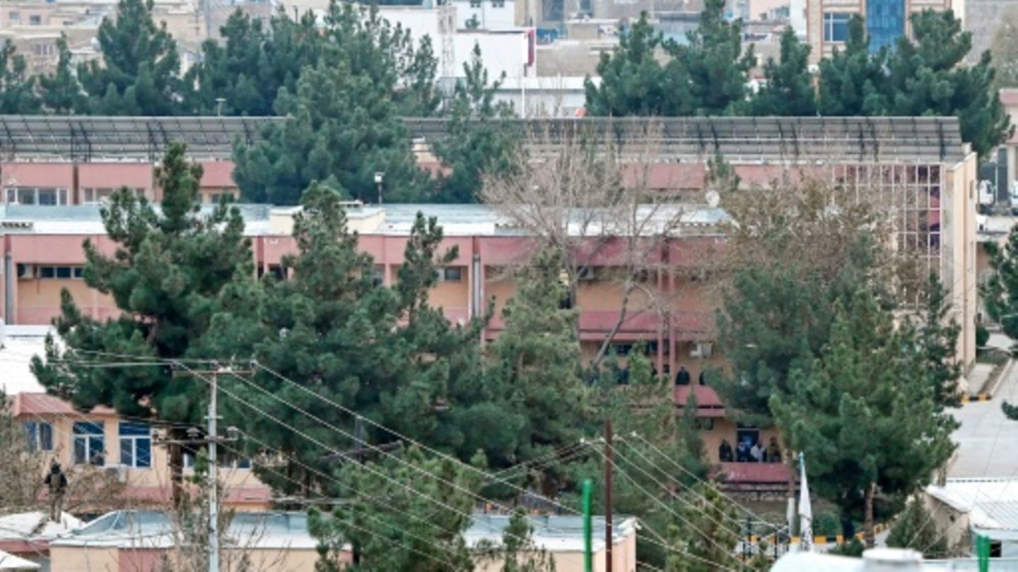 Blick auf das Flüchtlingsministerium in Kabul