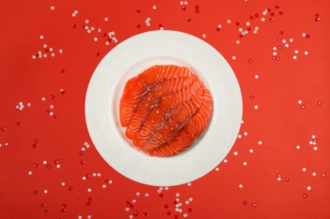 Lachs für Weihnachten