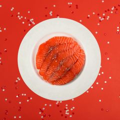 Lachs für Weihnachten